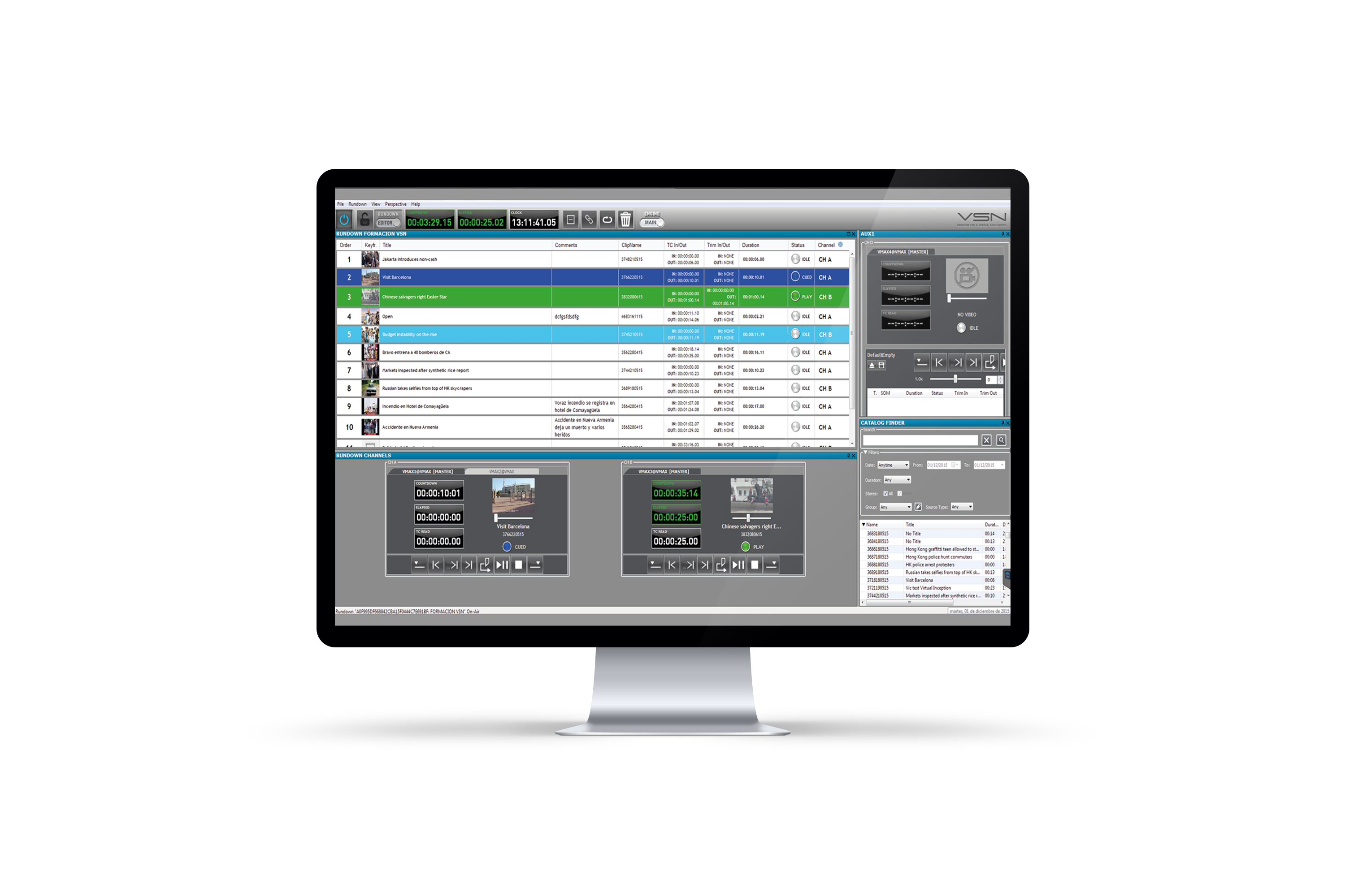 reliable and flexible studio edit software playout