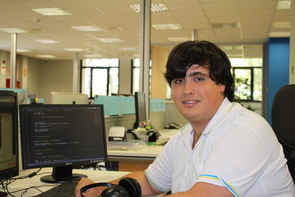Oriol Egea es el trabajador más joven de la plantilla de VSN